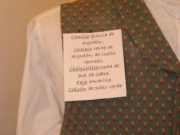 Exposición de indumentaria y costumbres 2009